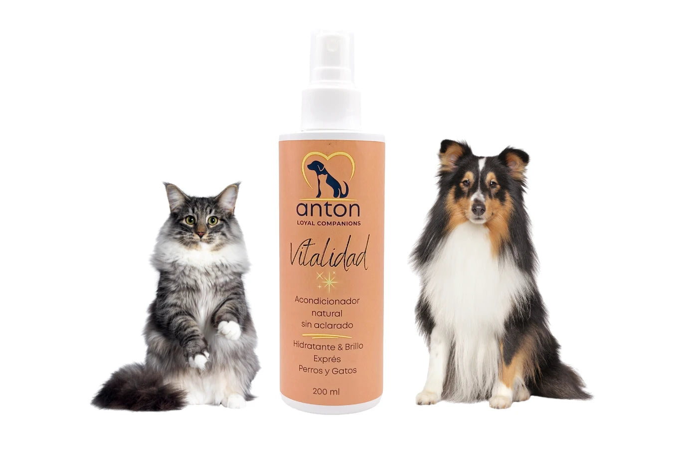 Hygiene naturale Acondicionador Vitalidad perro y gato Anton Loyal Companions