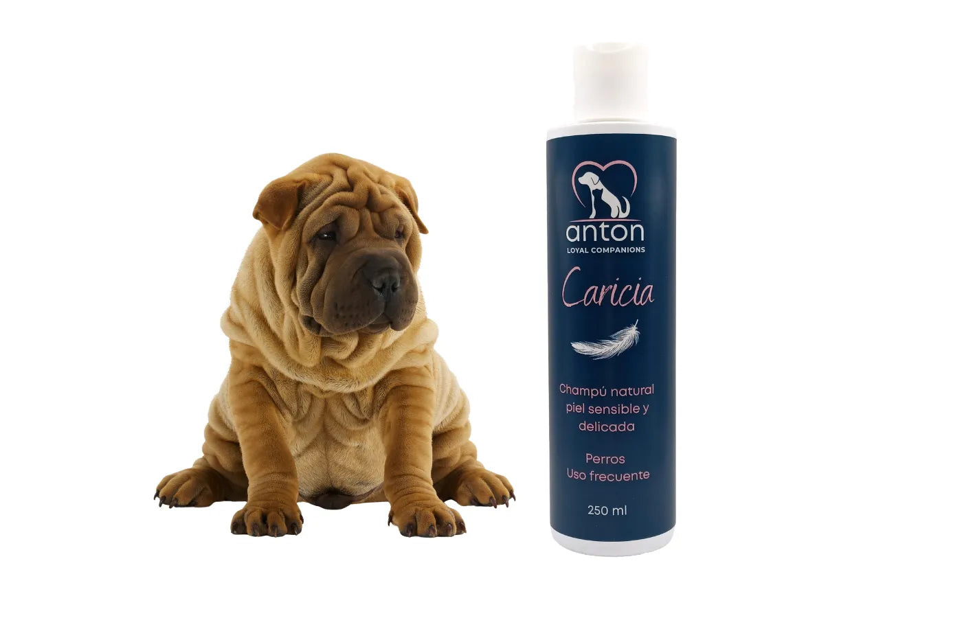 Hygiene naturale Champu Caricia perro Anton Loyal Companions