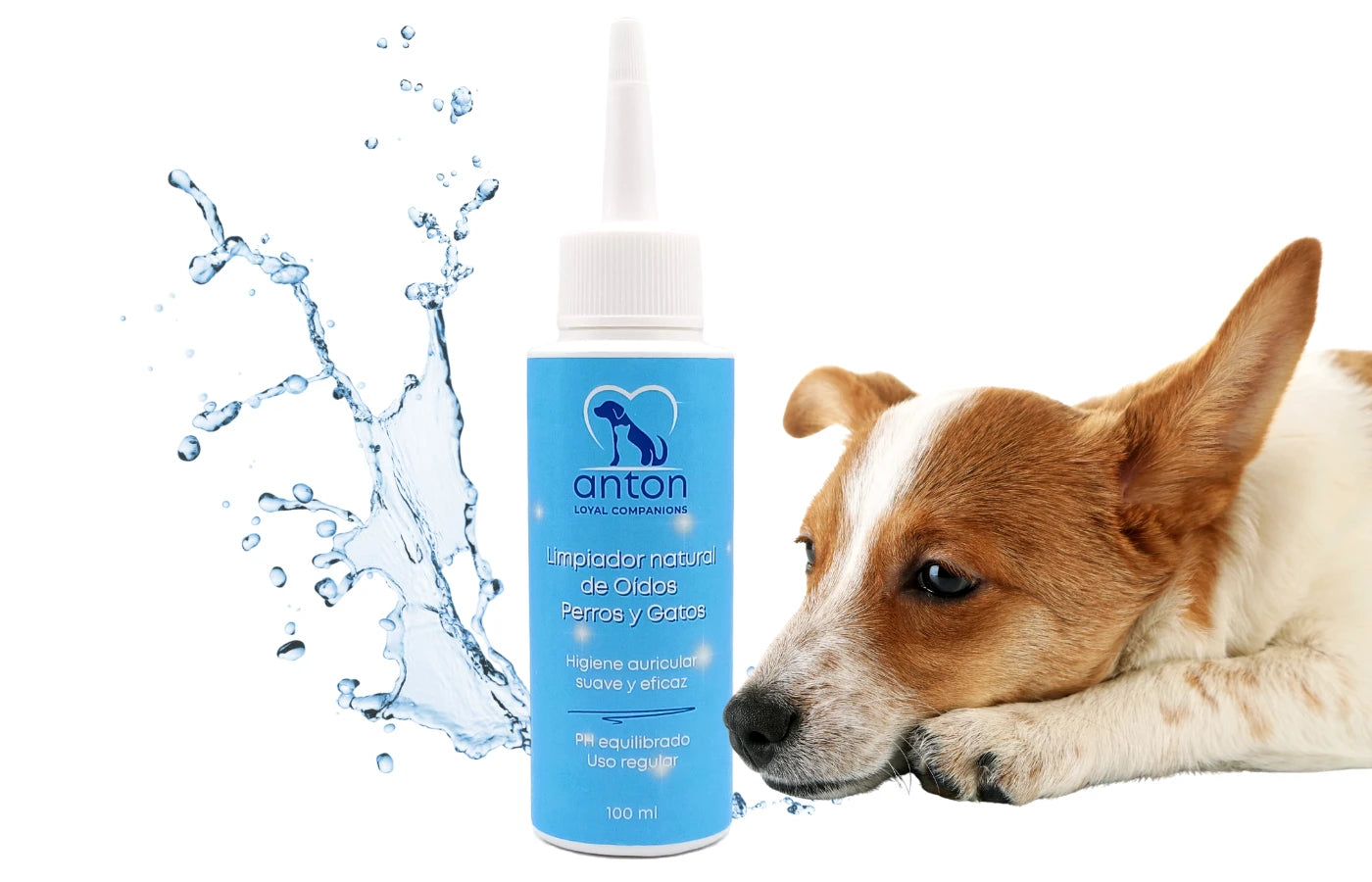 Hygiene naturale Limpiador de oidos perro y gato Anton Loyal Companions