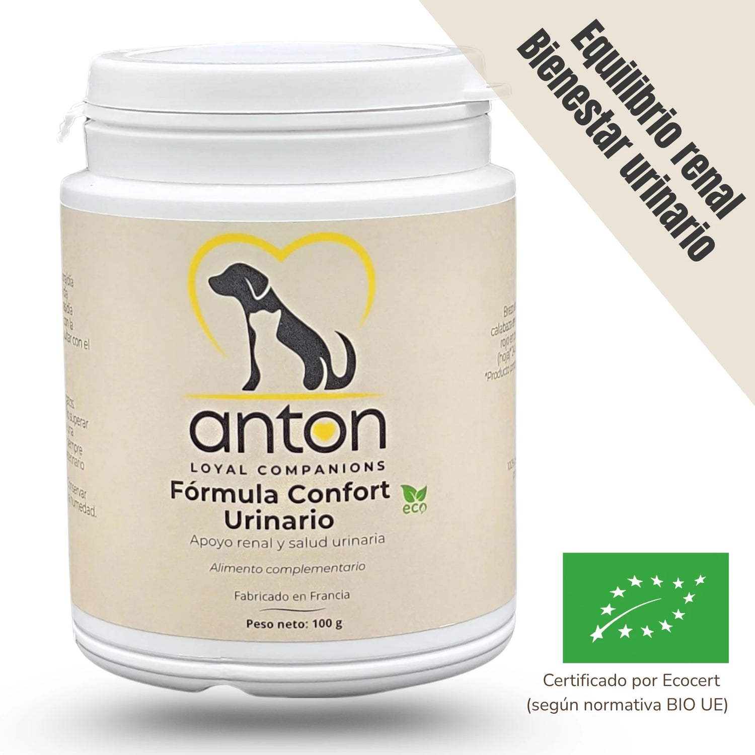 Fórmula ecológica Confort Urinario para perros y gatos – Apoyo renal y salud del sistema urinario
