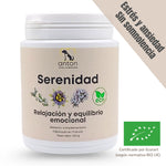ANTON Fórmula Serenidad ECO – Suplemento natural para perros y gatos – Relajación y equilibrio emocional con ingredientes ecológicos certificados.