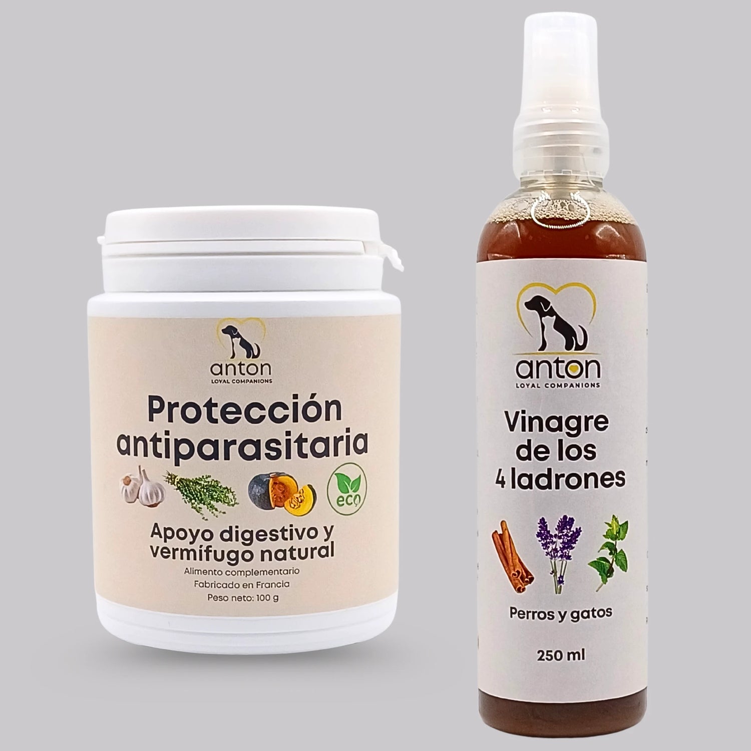 Lote “Defensa Natural Interna & Externa” – Protección 360° para Perros y Gatos