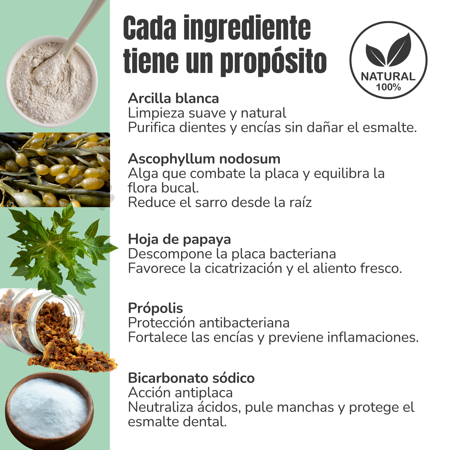 Polvo dental natural para perros y gatos  -   Combate sarro, placa dental y mal aliento