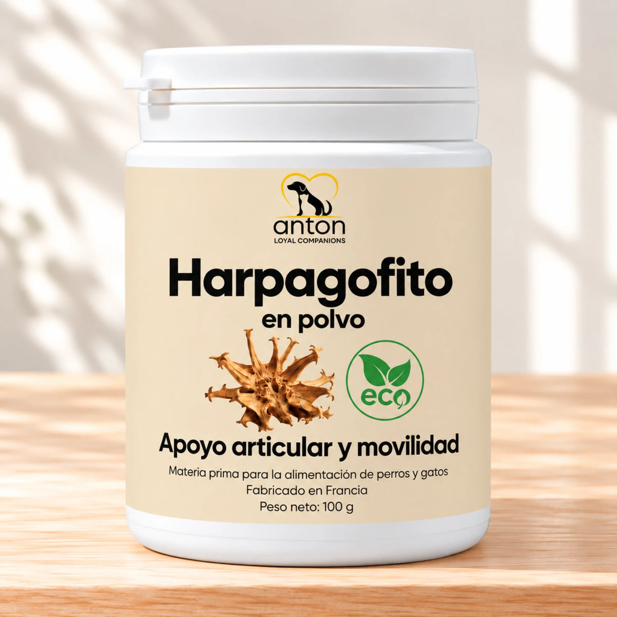 Harpagofito BIO para perros y gatos – Movilidad y confort articular – 100 g