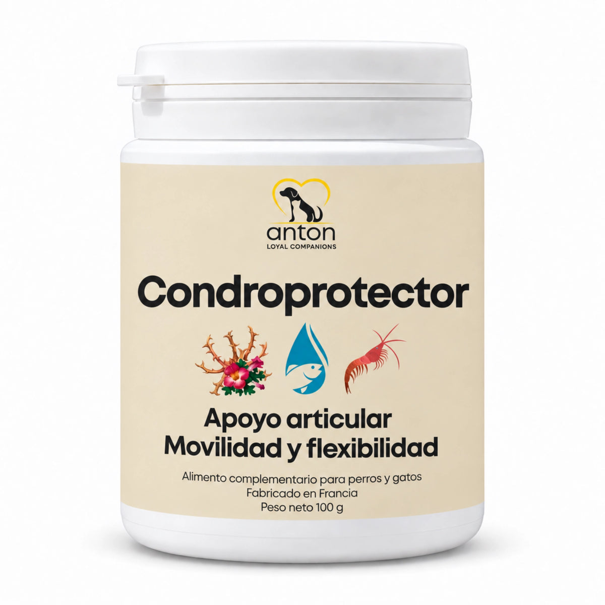 Condroprotector para perros y gatos – Movilidad y articulaciones – 100 g