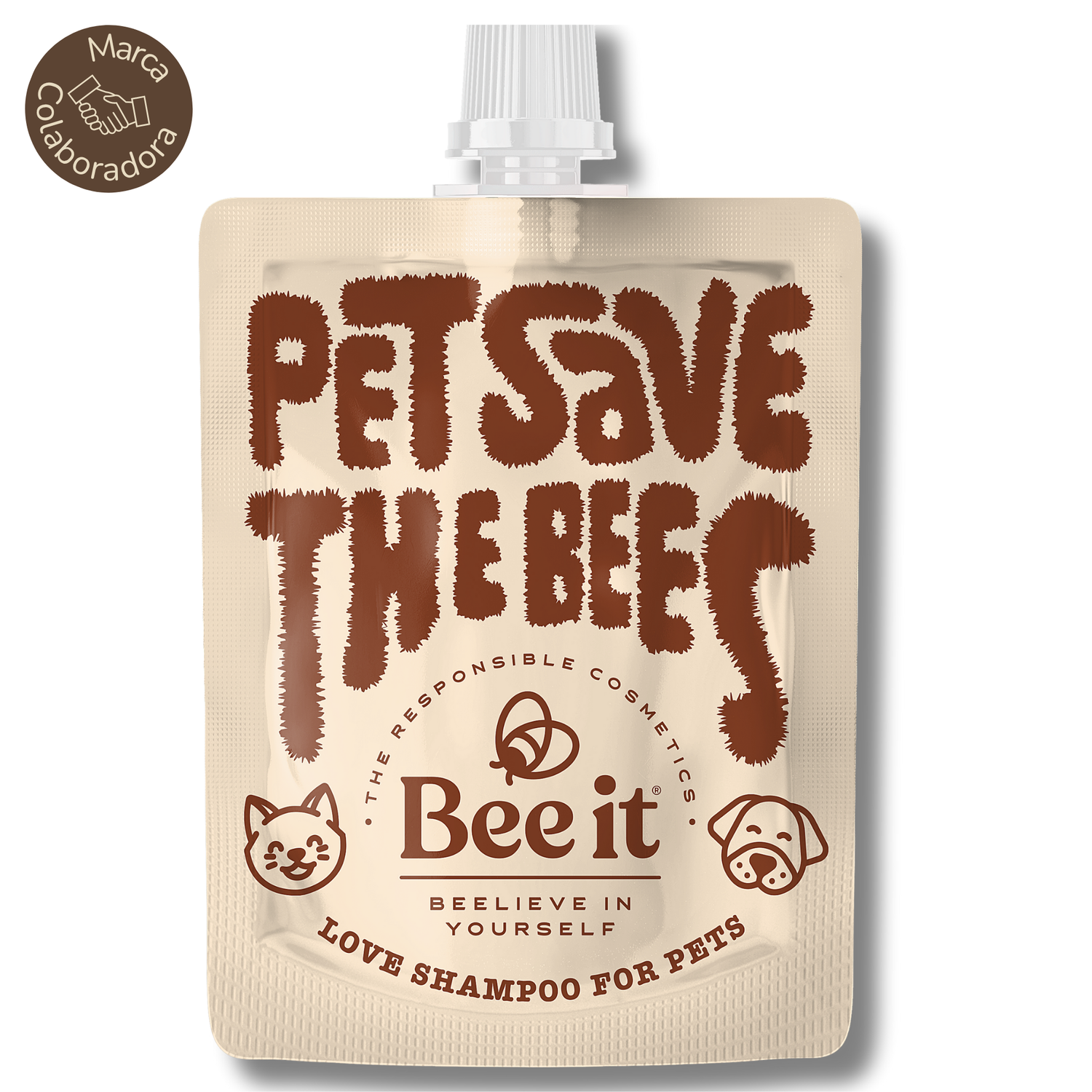 PET SAVE THE BEES – Champú natural solidario para perros y gatos 250 ml