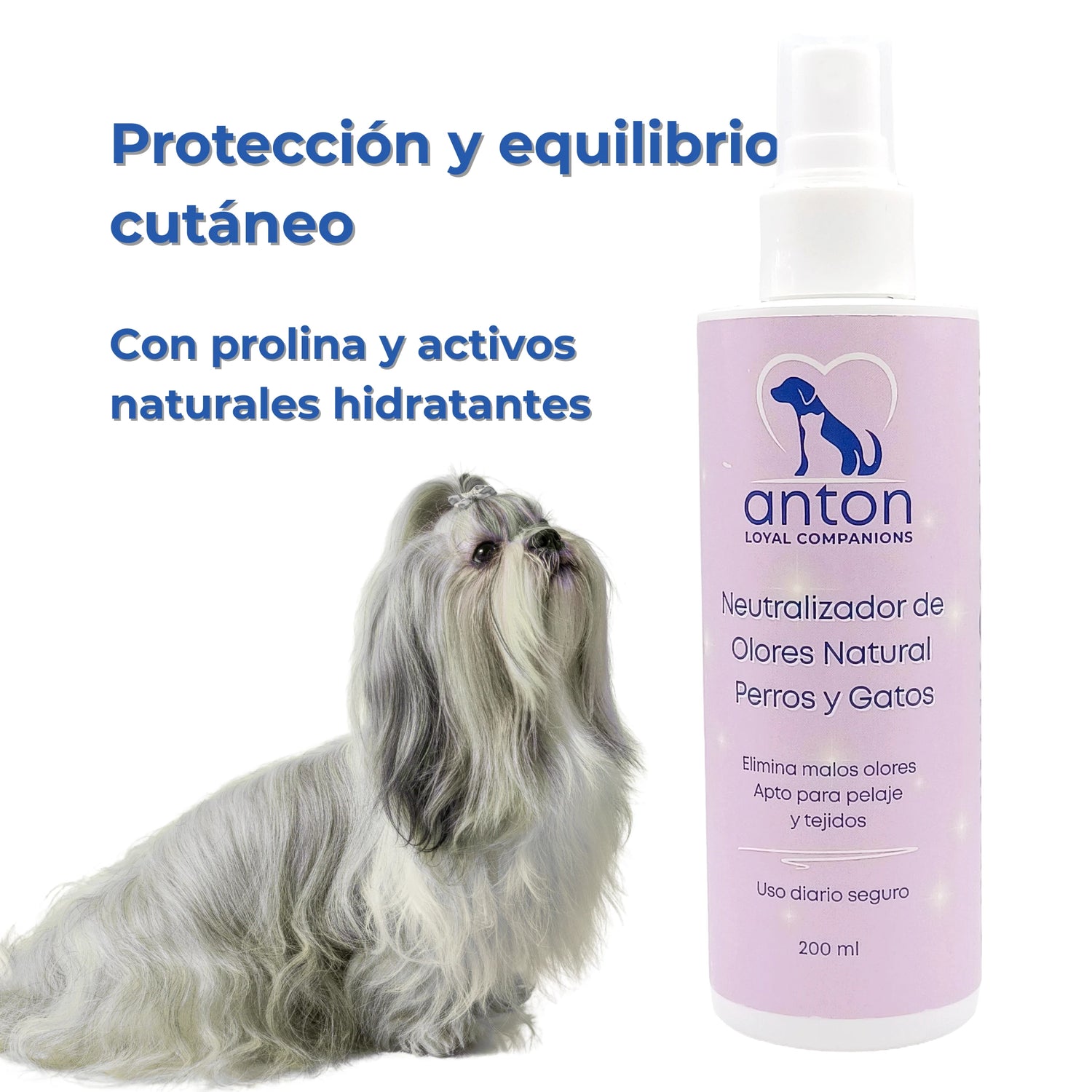 Spray Neutralizador de Olores para Perros y Gatos - 200ml_Anton Loyal Companions