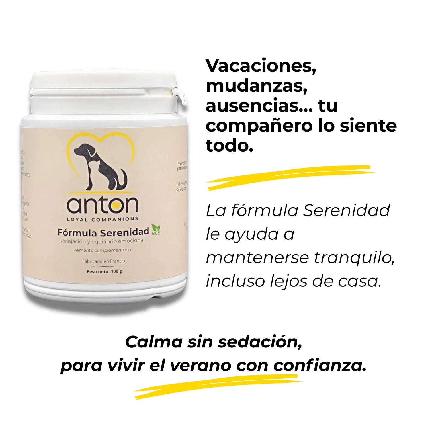 Pack Bienestar Verano – Serenidad, Digestión y Protección natural_Perros y gatos_Anton loyal Companions