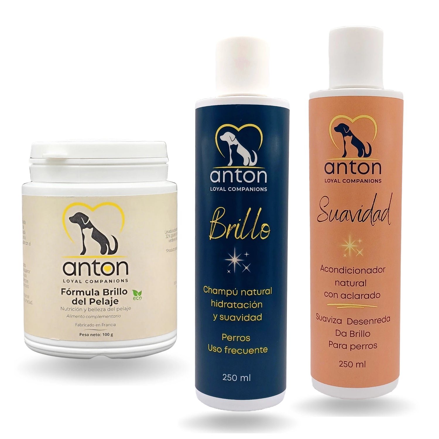 Lote Brillo y Suavidad – Ritual Natural para un Pelaje Radiante_Perros y gatos_Anton Loyal Companions