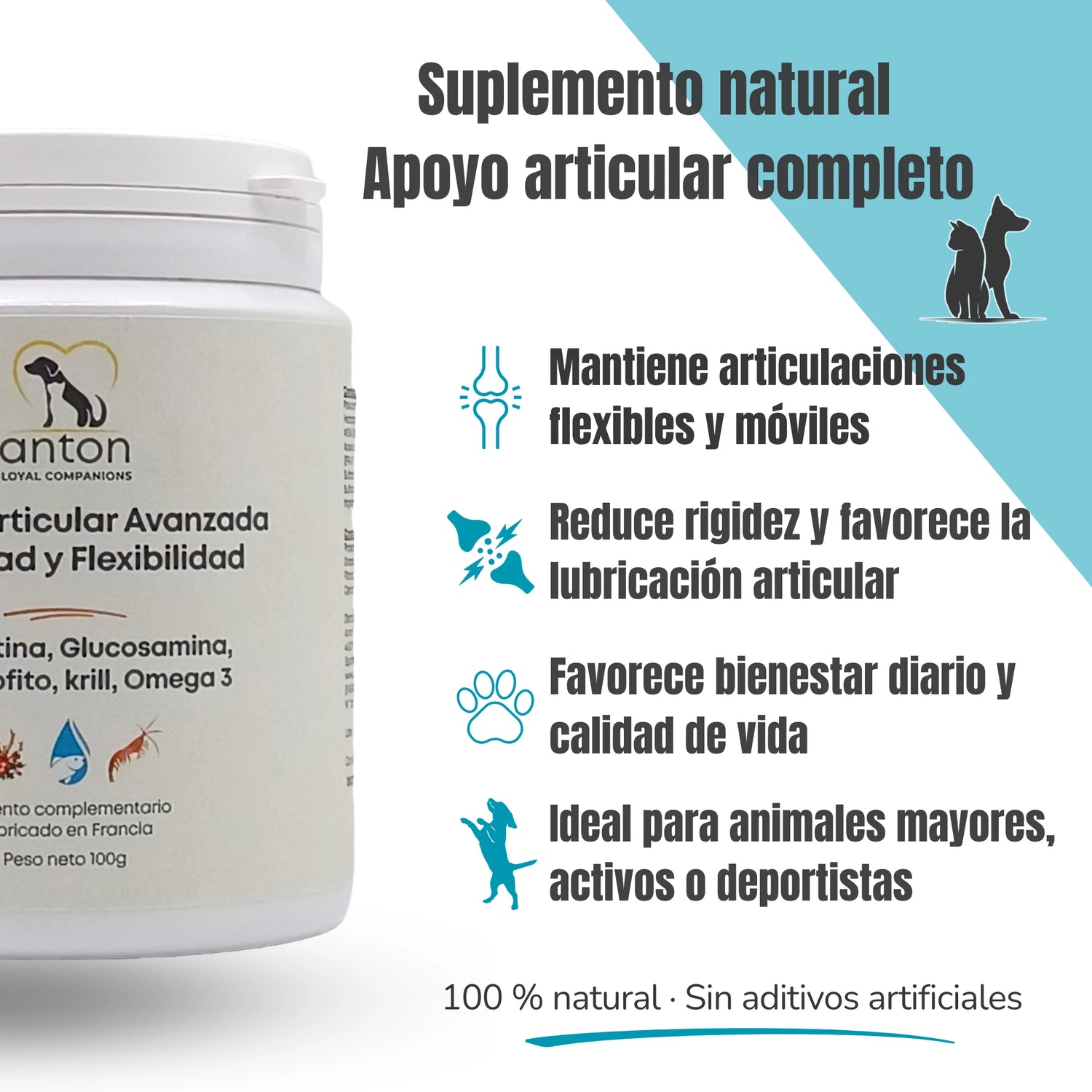 Beneficios suplemento articular – movilidad, lubricación articular, calidad de vida