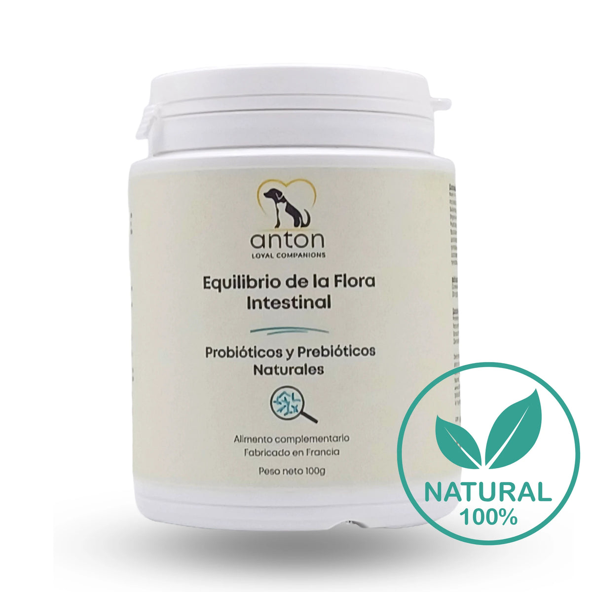arro suplemento natural con probióticos prebióticos y postbióticos para equilibrio intestinal en perros y gatos