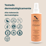 Acondicionador natural sin aclarado Vitalidad ANTON Loyal Companions para perros y gatos. Alta tolerancia dermatológica, testado dermatológicamente, vegano, cruelty free, sin siliconas, sin parabenos y sin alcohol.