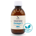 Botella de Omega 3 de sardina y anchoa salvaje ANTON con sello 100 % natural