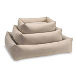 Cama ortopédica para perros SMOOTH color beige disponible en tres tamaños