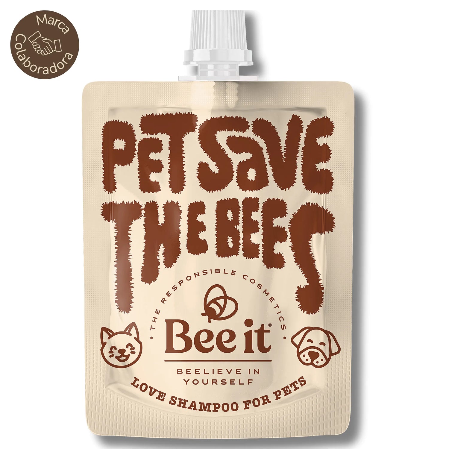 champú natural solidario para perros y gatos Pet Save the Bees