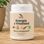 Energía y Vitalidad para perros y gatos, complemento alimentario BIO para apoyar el tono, la recuperación y la vitalidad diaria.