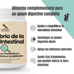Equilibrio de la flora intestinal para perros y gatos de ANTON Loyal Companions, apoyo digestivo completo para ayudar a reequilibrar la microbiota, favorecer el confort digestivo y apoyar las defensas naturales.