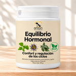 Equilibrio Hormonal ECO ANTON Loyal Companions para perros y gatos, confort y regulación de los ciclos. Bote de 100 g, fabricado en Francia.