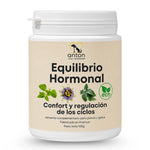 Imagen del envase de Equilibrio Hormonal ECO ANTON LC para perros y gatos. Suplemento natural elaborado con melisa, pasiflora y salvia, formulado para acompañar el confort y la regulación de los ciclos y favorecer el equilibrio emocional de forma natural.