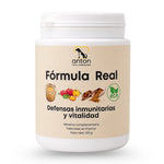 Bote de Fórmula Real BIO para perros y gatos, complemento alimentario para apoyar las defensas inmunitarias y la vitalidad.