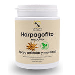 Suplemento natural Harpagofito en polvo ECO para perros y gatos con apoyo articular y movilidad natural – producto certificado BIO UE ANTON LC