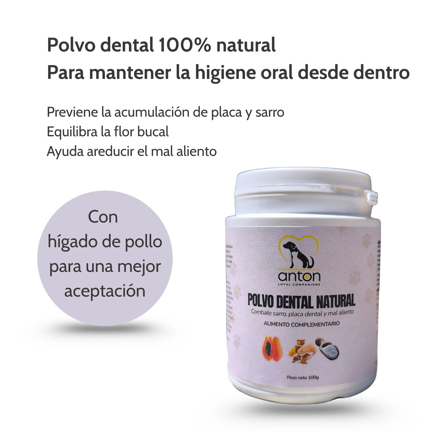 Lote Cuidado Bucal Natural – Higiene Oral Suave para Perros y Gatos_Anton Loyal Companions