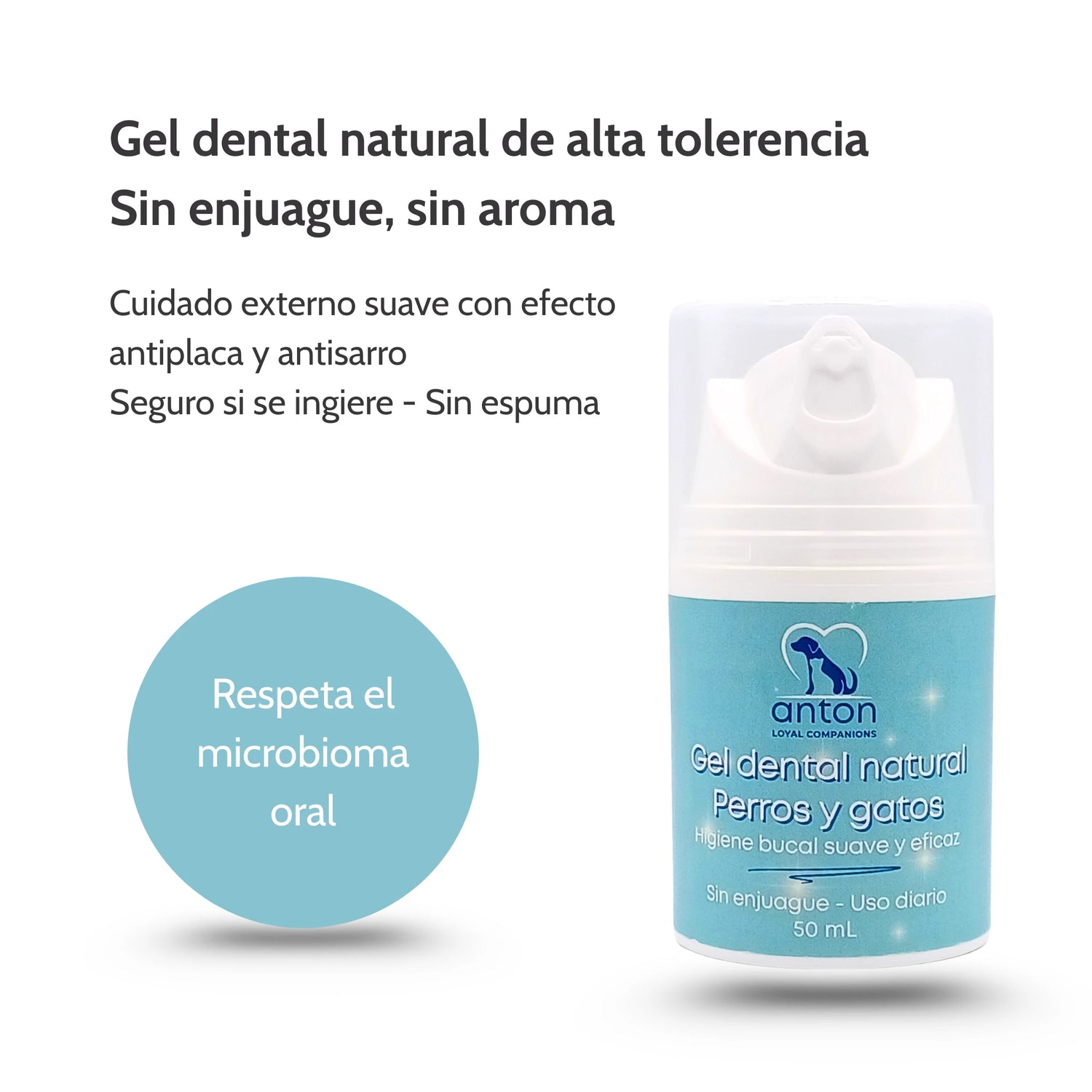 Lote Cuidado Bucal Natural – Higiene Oral Suave para Perros y Gatos_Anton Loyal Companions