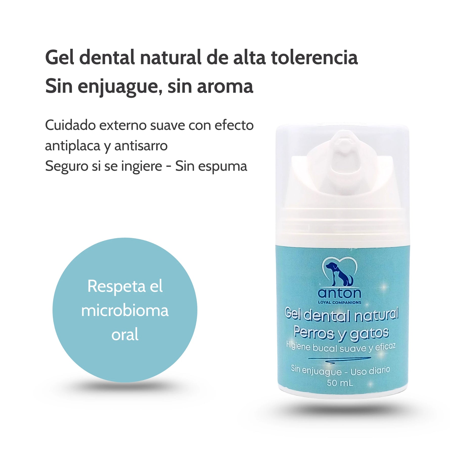 Lote Cuidado Bucal Natural – Higiene Oral Suave para Perros y Gatos_Anton Loyal Companions