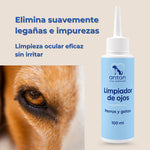 Limpiador de ojos ANTON Loyal Companions para perros y gatos. Elimina suavemente legañas e impurezas y ayuda a mantener una limpieza ocular eficaz sin irritar.
