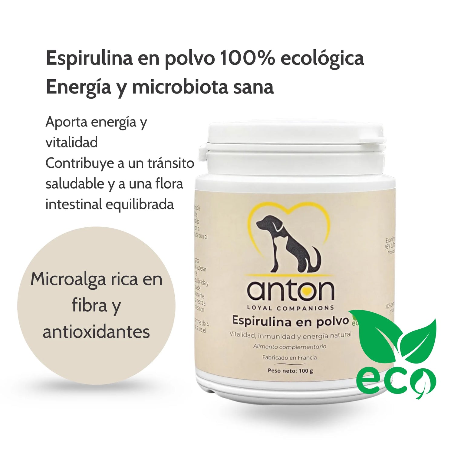 Lote suplementos naturales defensas digestion perros gatos_Anton loyal Companions