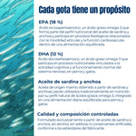 Aceite Omega 3 para perros y gatos con EPA y DHA procedente de sardina y anchoa salvaje – apoyo nutricional diario y composición natural controlada ANTON LC
