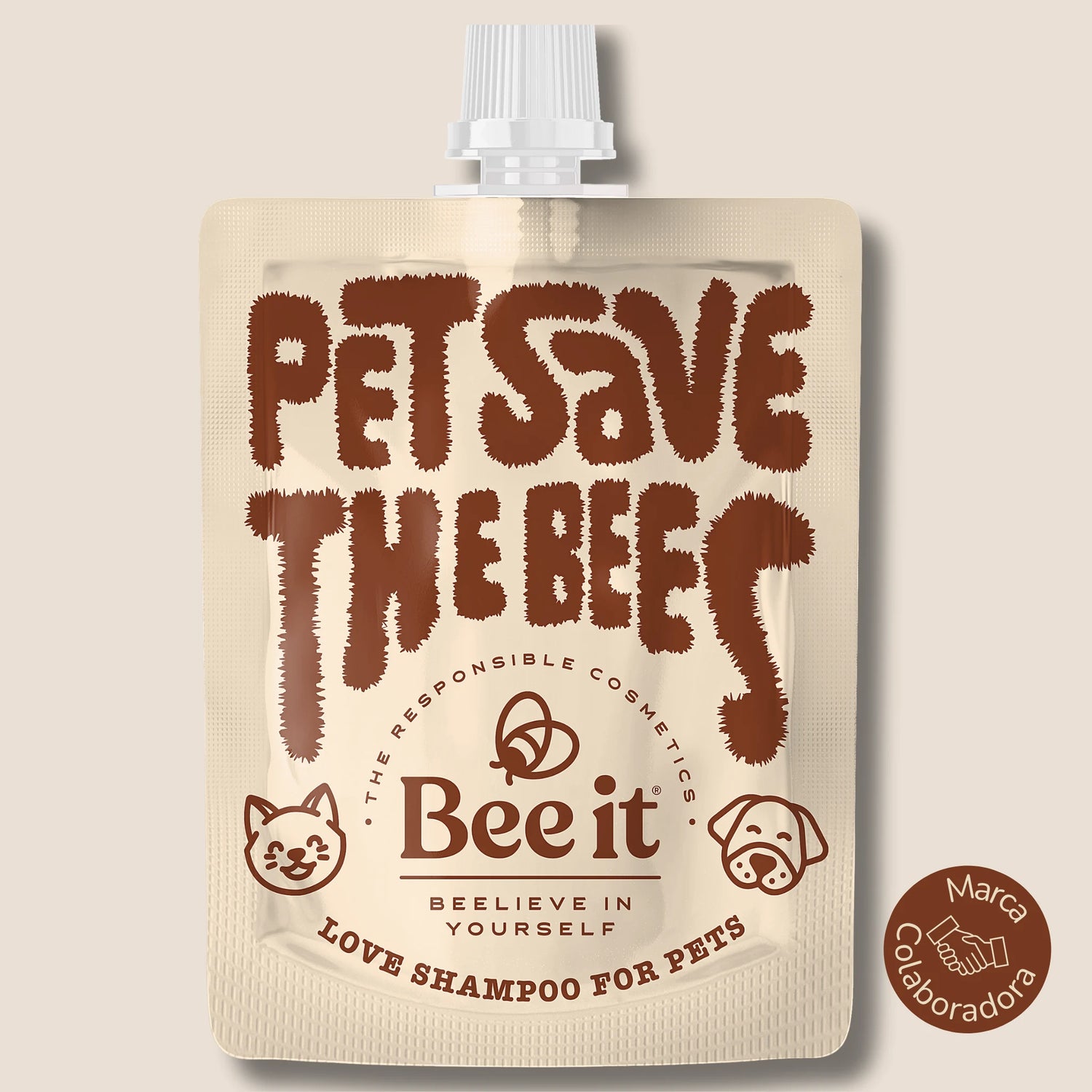 Champô natural solidário para cães e gatos – Pet Save the Bees 250 ml