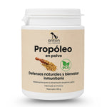 Suplemento natural Propóleo en polvo ECO para perros y gatos con apoyo a las defensas naturales y al bienestar inmunitario – producto certificado BIO UE ANTON LC