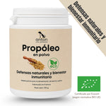 Suplemento natural Propóleo en polvo ECO para perros y gatos con apoyo a las defensas naturales y al bienestar inmunitario – certificado Ecocert BIO UE ANTON LC