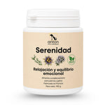 Bote de Serenidad BIO para perros y gatos, complemento alimentario para favorecer la relajación y el equilibrio emocional.