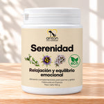 Serenidad ECO ANTON Loyal Companions para perros y gatos, relajación y equilibrio emocional. Bote de 100 g, fabricado en Francia.