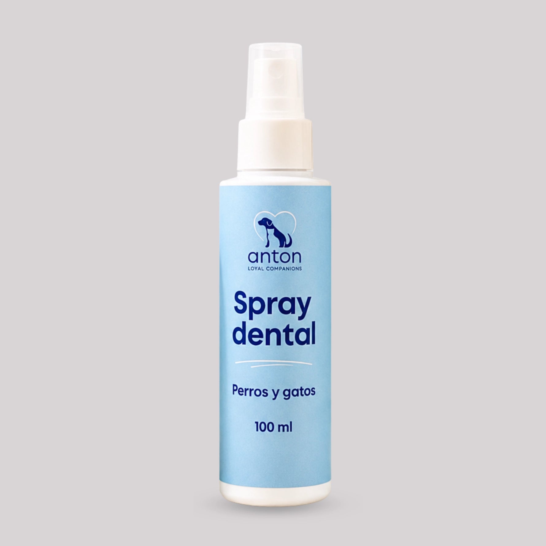 Spray dental natural para perros y gatos de 100 ml para ayudar a mantener una buena higiene bucal, reducir la placa y refrescar el aliento.