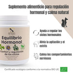 Suplemento natural para perros y gatos – Regula los ciclos hormonales, alivia la agitación y calma el comportamiento nervioso