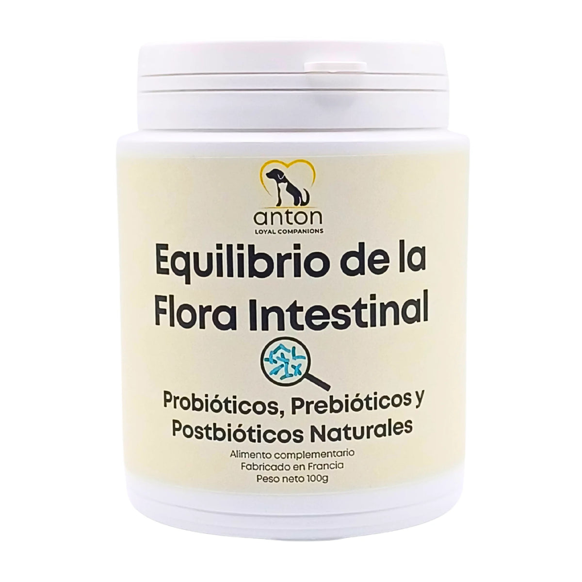 Suplemento natural con probióticos, prebióticos y postbióticos para perros y gatos – equilibrio digestivo y defensas reforzadas
