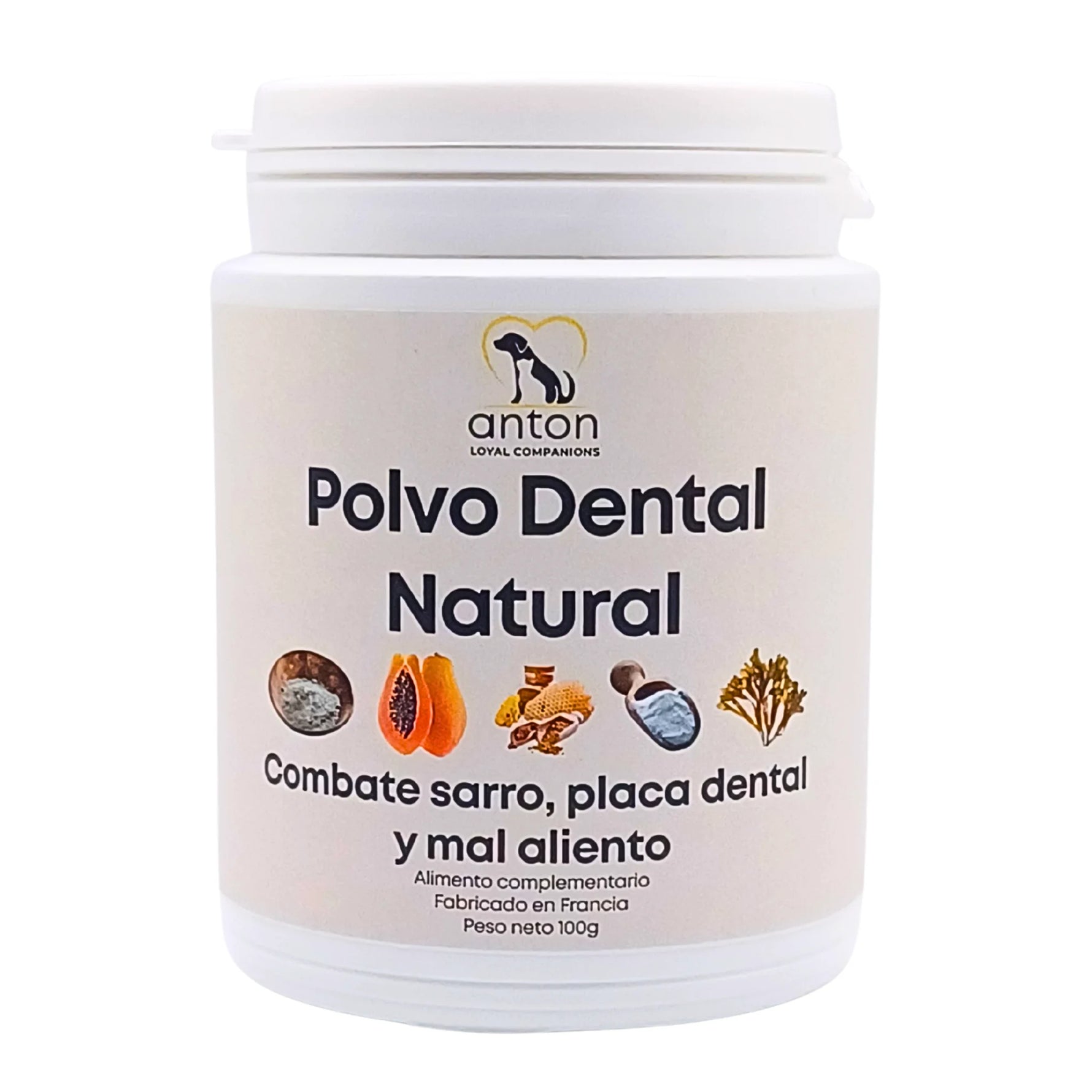 Suplemento dental natural para perros y gatos – limpieza bucal suave y eficaz sin químicos ni aditivos