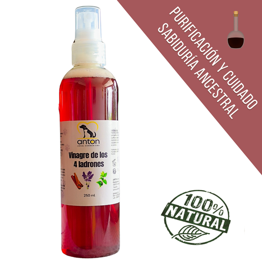 Vinagre de los 4 Ladrones para Perros y Gatos – 250ml